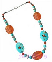 ethnic necklace - click here for large view